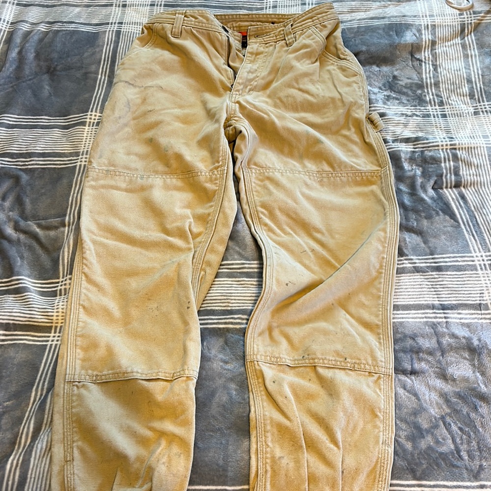 Women's All Seasons Hemp Canvas Double Knee Pants - Short 30 inch inseam Size 2